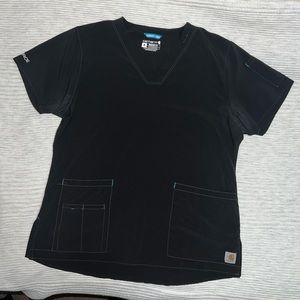Black Scrub Top